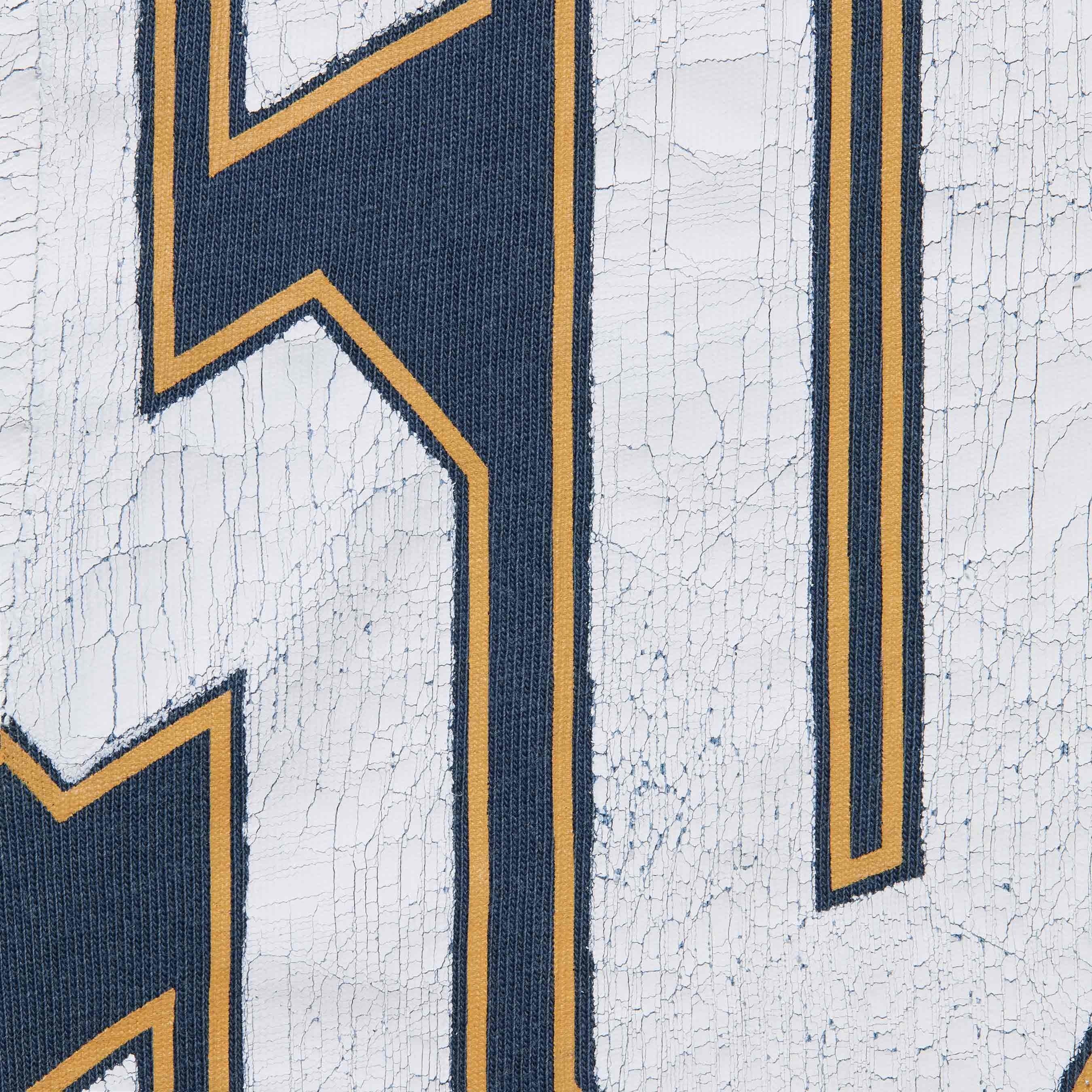 Supreme Cracked Back Arc S S Top (FW24) - Navy - $78