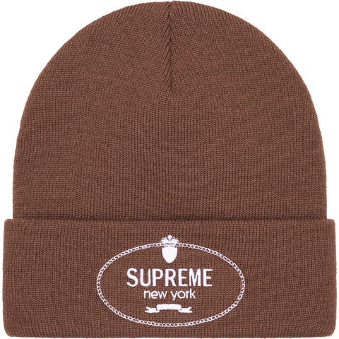 Crest Beanie - fall/winter 2024 - Supreme