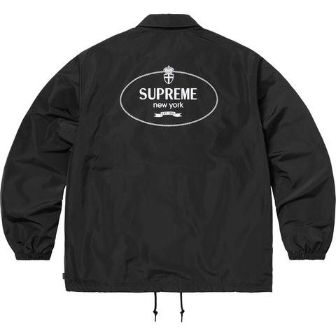 Supreme Crest Coaches Jacket - Black