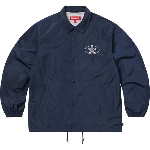 Supreme Crest Coaches Jacket - Navy