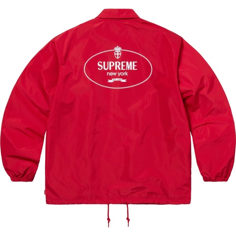 Supreme Crest Coaches Jacket - Red