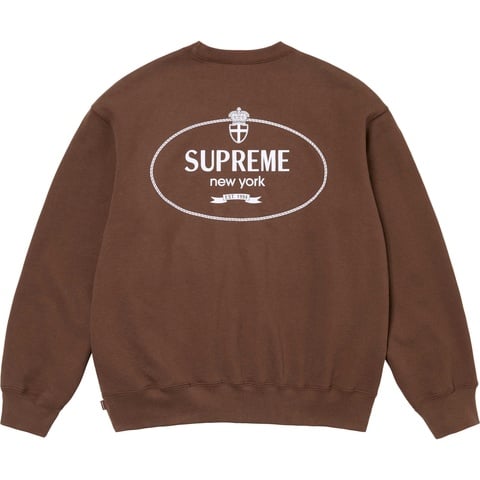 Crest Crewneck - fall/winter 2024 - Supreme