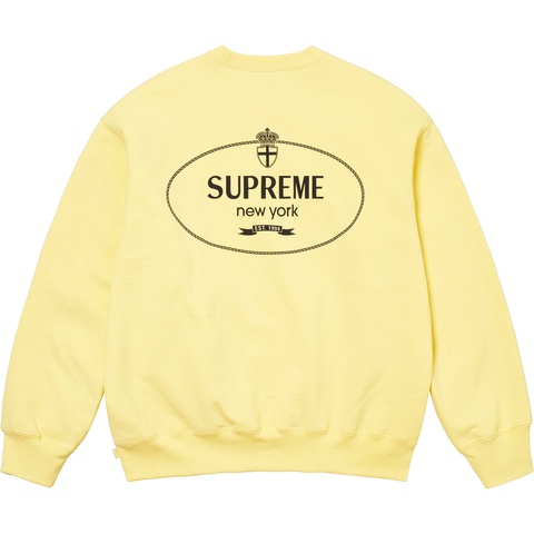 Crest Crewneck - fall/winter 2024 - Supreme