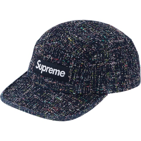 Denim Bouclé Camp Cap - fall/winter 2024 - Supreme