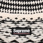 Supreme Diamond Beanie (FW24) - Black