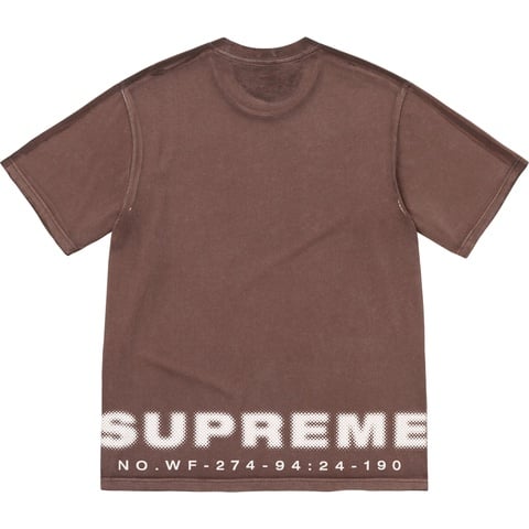 Supreme Discharge S/S Top - Brown