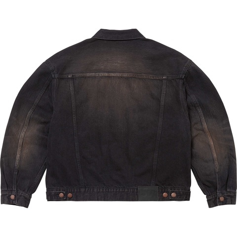 Distressed Selvedge Trucker Jacket - Supreme