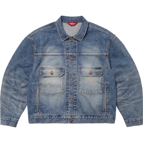 ジャケット・アウター Supreme Distressed SelvedgeTruckerJacket Distressed Selvedge Trucker Jacket - Supreme