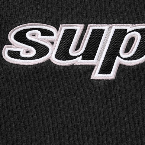 Supreme Division Hooded Sweatshirt - Black