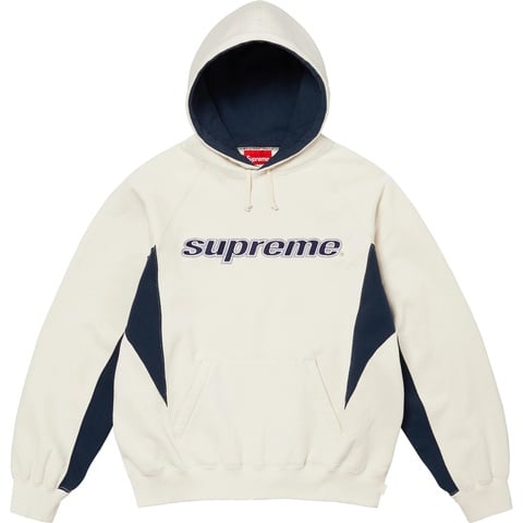 Supreme Division Hooded Sweatshirt - Natural