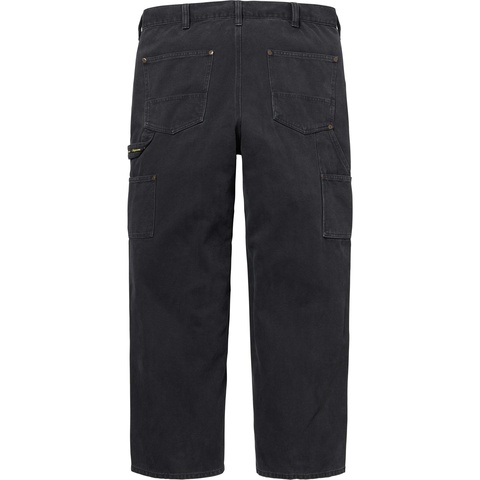 Supreme Double Knee Painter Pant - Black