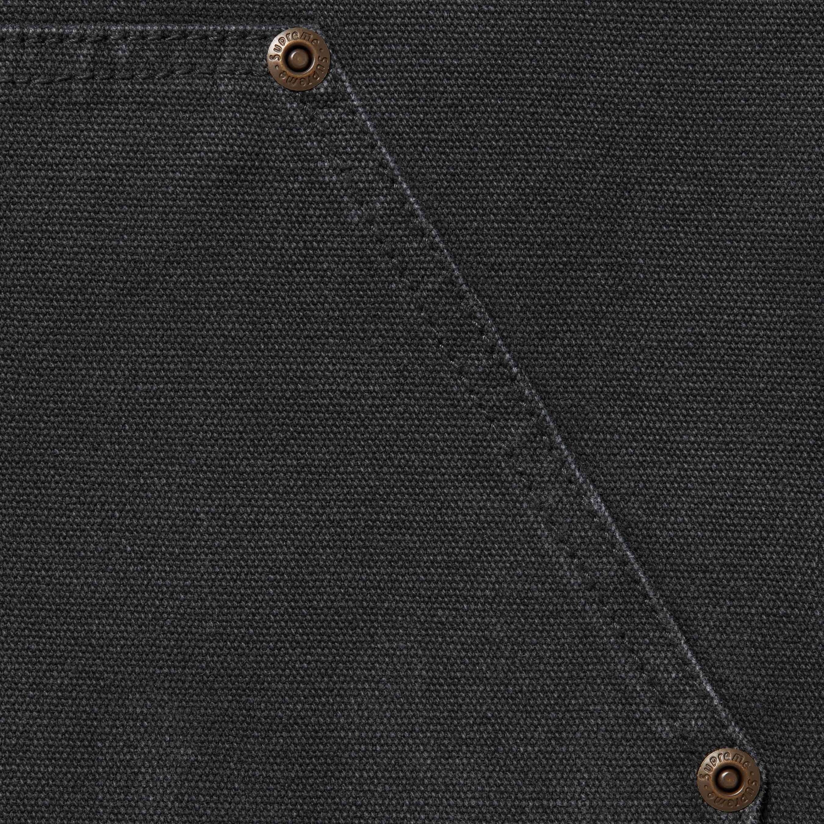 Supreme Double Knee Painter Pant (FW24) - Black - $178