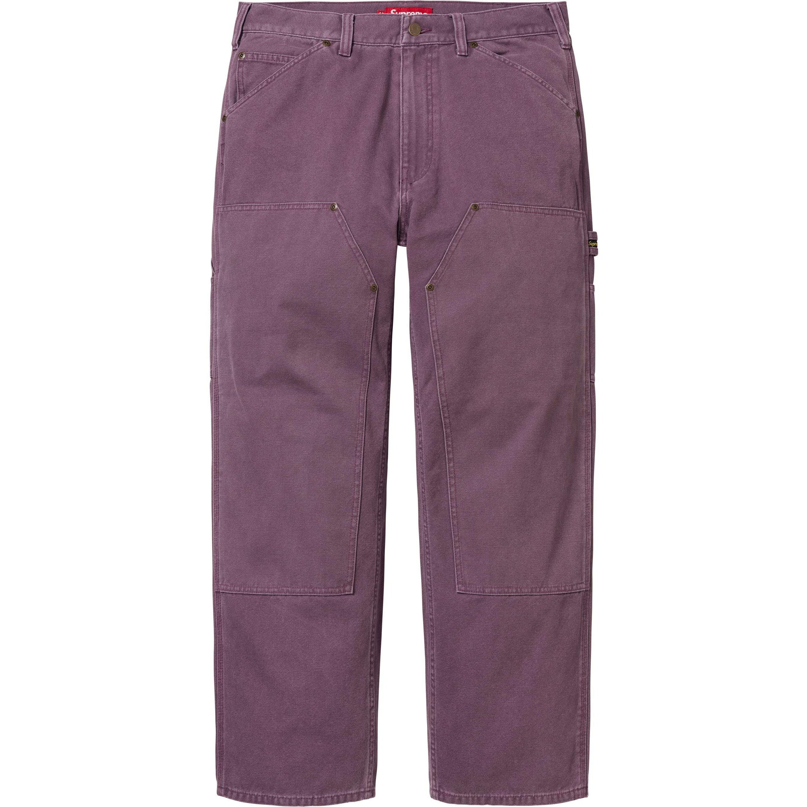 パンツ Supreme Old English Double knee painter Supreme Old English Canvas Double Knee Painter Pant Black