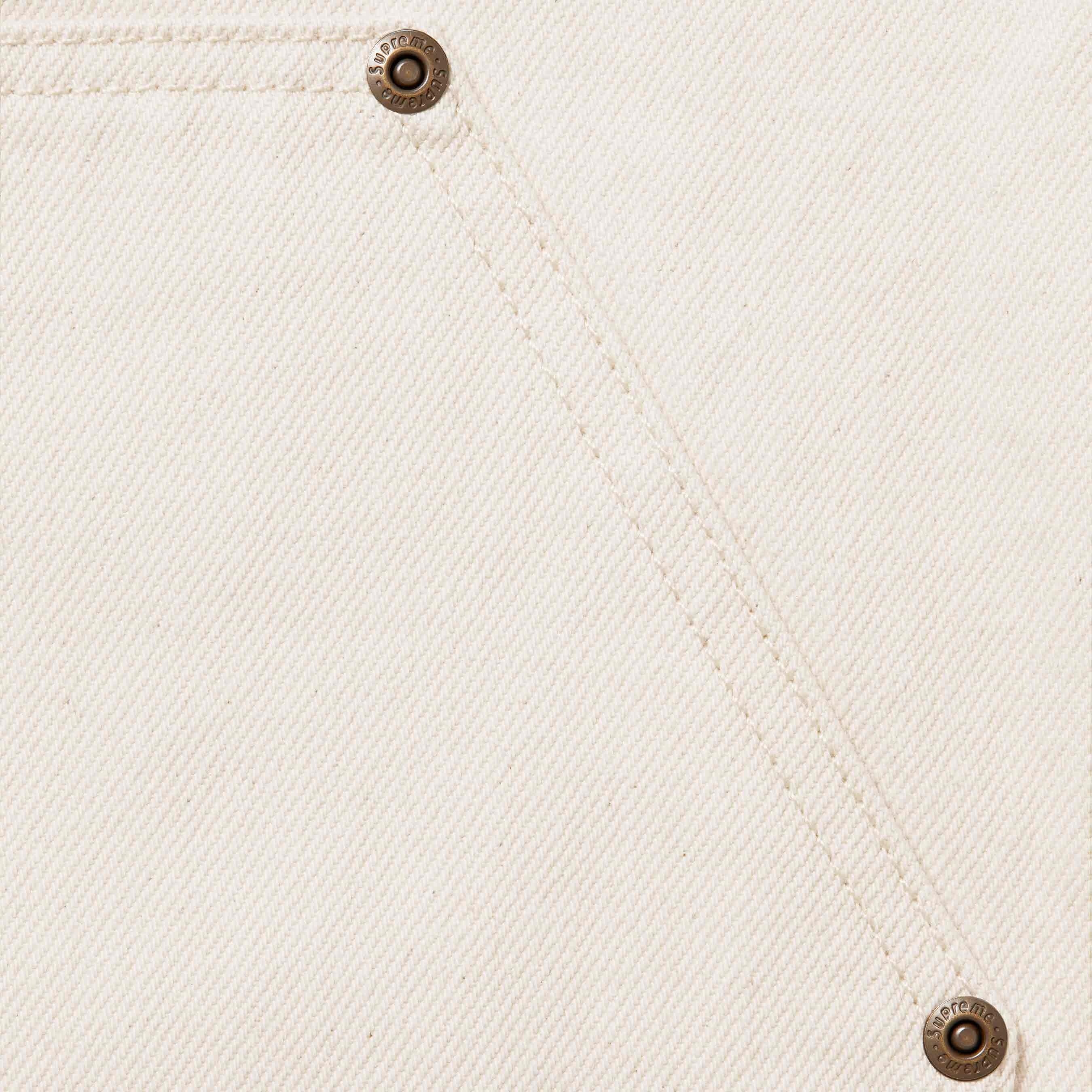 Supreme Double Knee Painter Pant (FW24) - Natural - $178