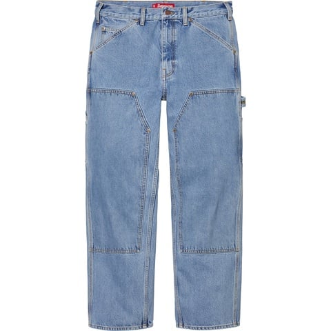 パンツ supreme Double Knee Denim Painter Pant30 Worn Double Knee Denim Painter Jean - Supreme