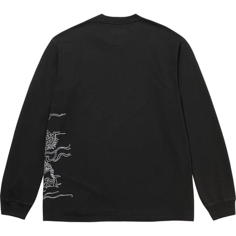 Dragon Embroidered L/S Top - fall/winter 2024 - Supreme