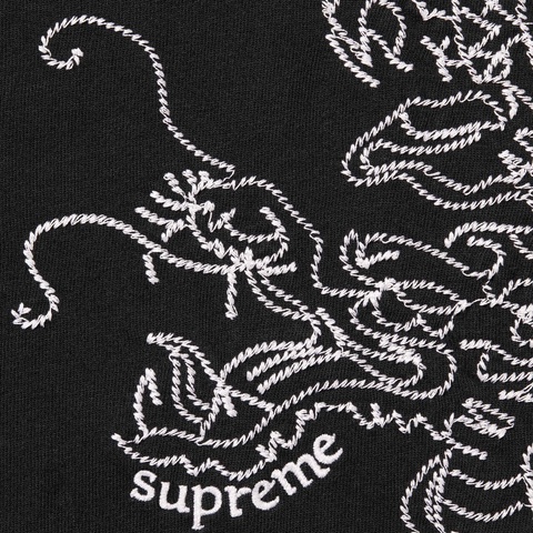 Dragon Embroidered L/S Top - fall/winter 2024 - Supreme