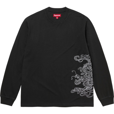Dragon Embroidered L/S Top - fall/winter 2024 - Supreme