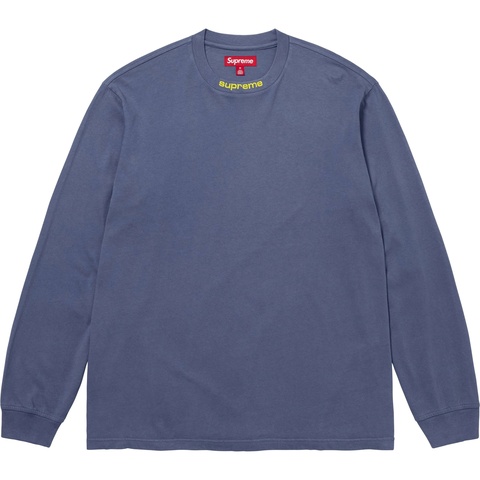 Embroidered Collar L/S Top - fall/winter 2024 - Supreme