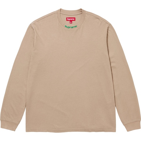 Embroidered Collar L/S Top - fall/winter 2024 - Supreme