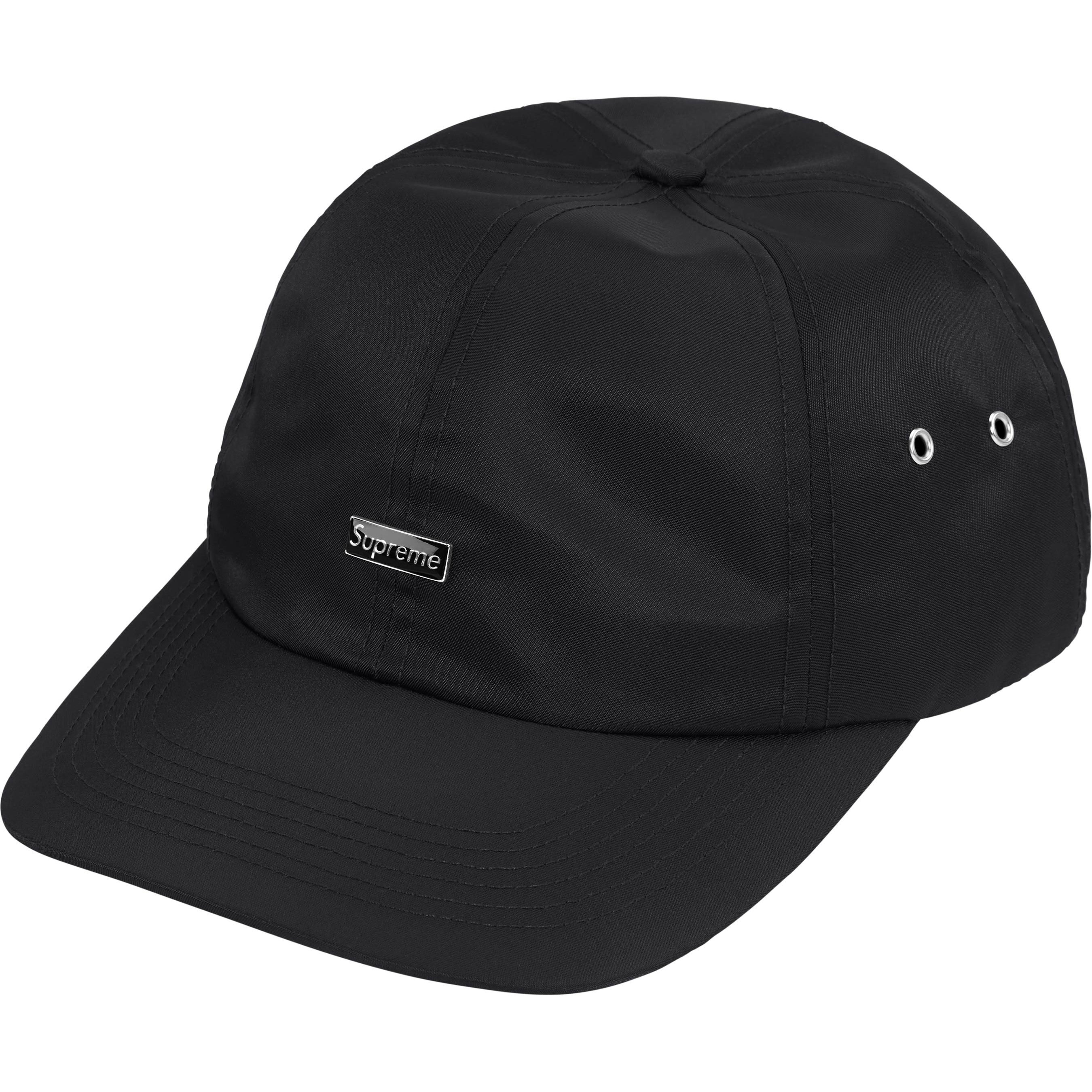Supreme Enamel Small Box 6-Panel (FW24) - Black - $54