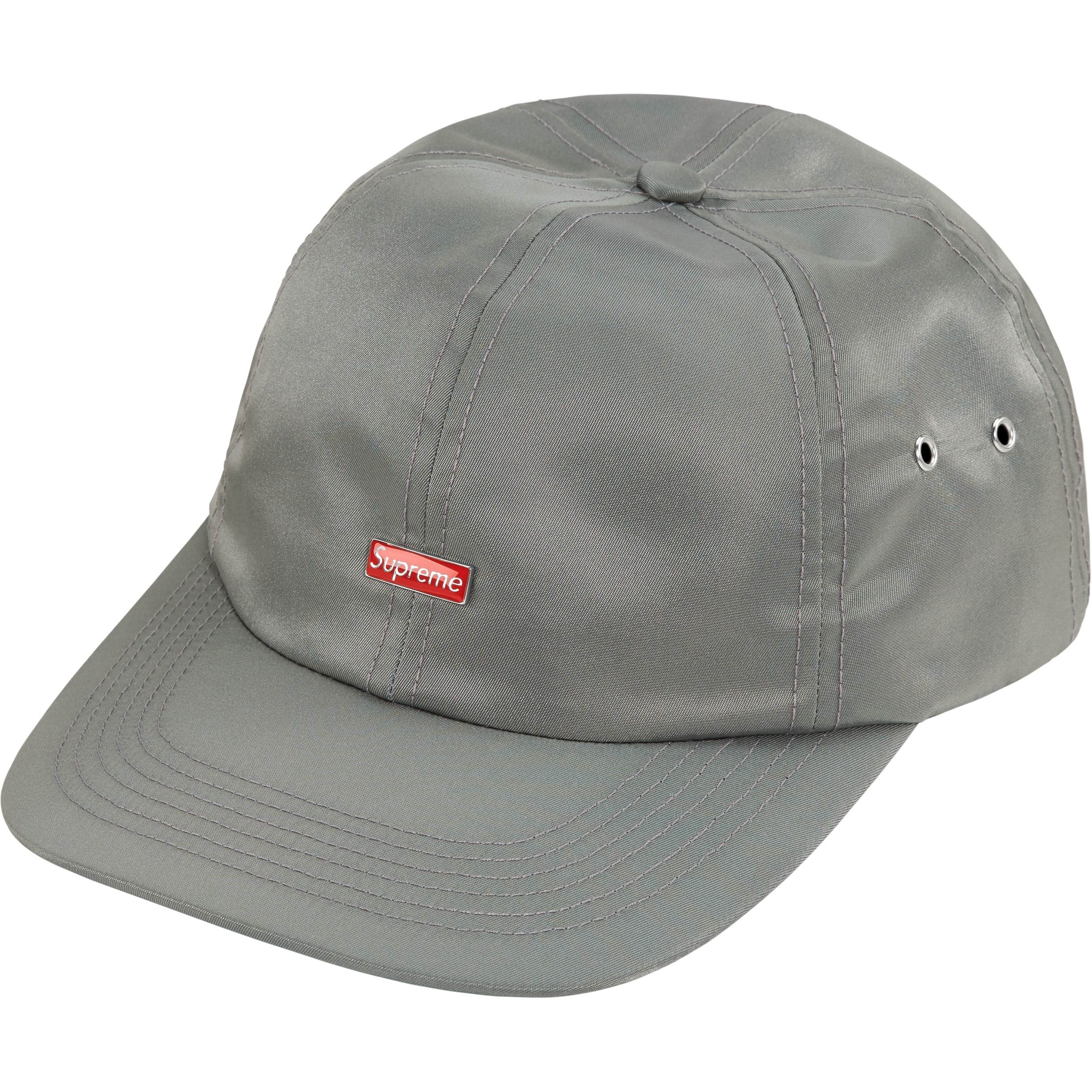 Supreme Enamel Small Box 6-Panel (FW24) - Grey - $54