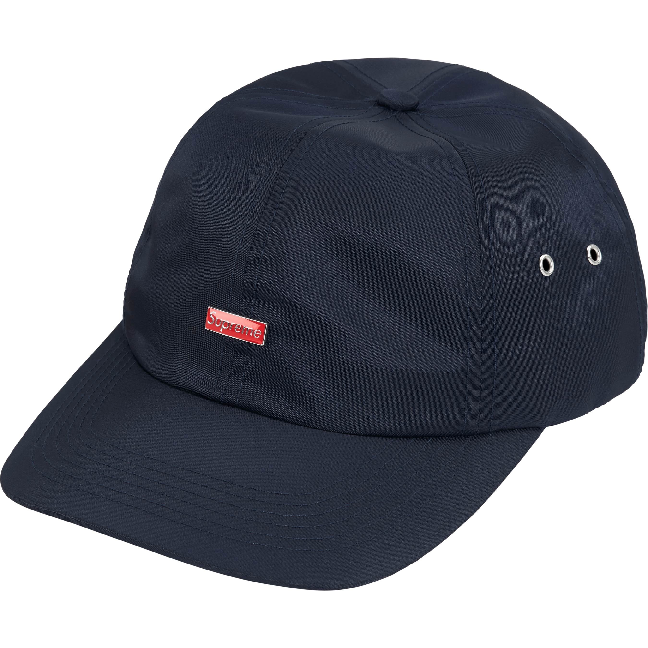 Supreme Enamel Small Box 6-Panel (FW24) - Navy - $54