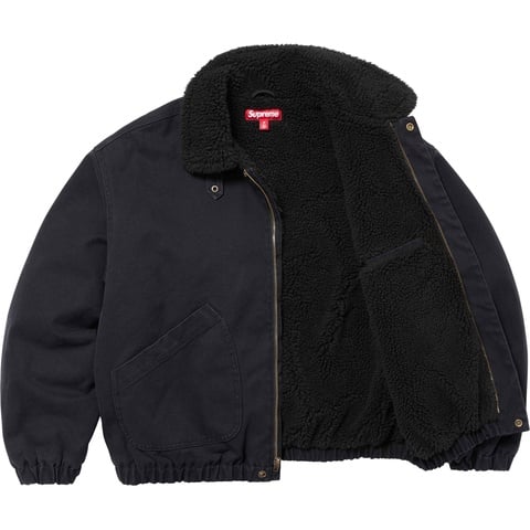 Faux Shearling Lined Bomber Jacket - Supreme