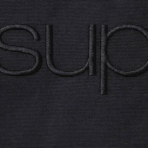 Supreme Faux Shearling Lined Bomber Jacket - Black