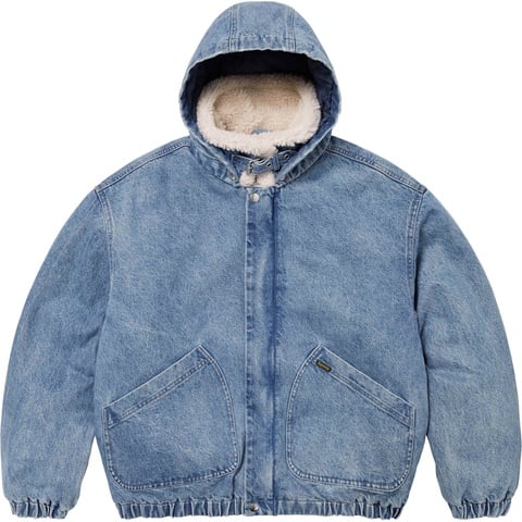 Faux Shearling Lined Bomber Jacket - Supreme