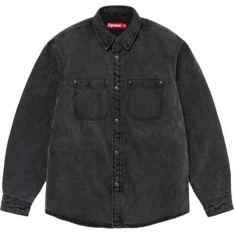 Faux Shearling Lined Work Shirt - fall/winter 2024 - Supreme