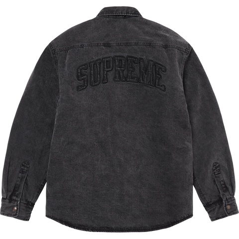 Faux Shearling Lined Work Shirt - fall/winter 2024 - Supreme