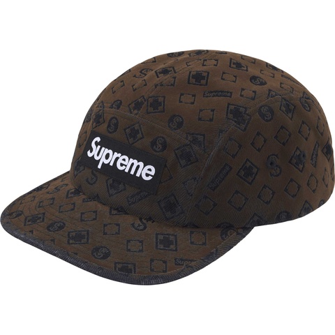 Flocked Denim Camp Cap - fall/winter 2024 - Supreme