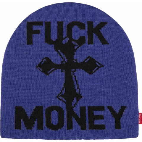 Fuck Money Beanie - fall/winter 2024 - Supreme