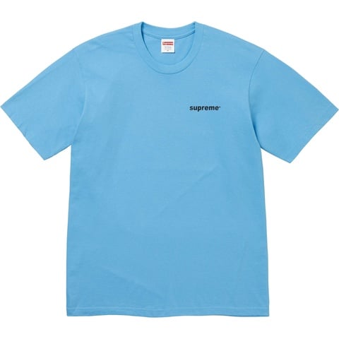 Supreme Fuck Money Tee - Bright Blue