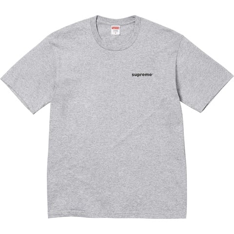 Supreme Fuck Money Tee - Heather Grey
