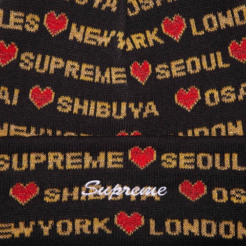Hearts Beanie - fall/winter 2024 - Supreme