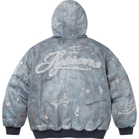 HJR Trompe L'oeil Hooded Work Jacket - Supreme