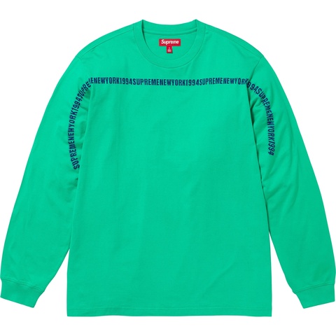 Intarsia Stripe L/S Top - fall/winter 2024 - Supreme