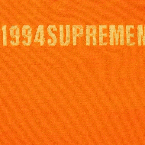 Supreme Intarsia Stripe L/S Top - Orange