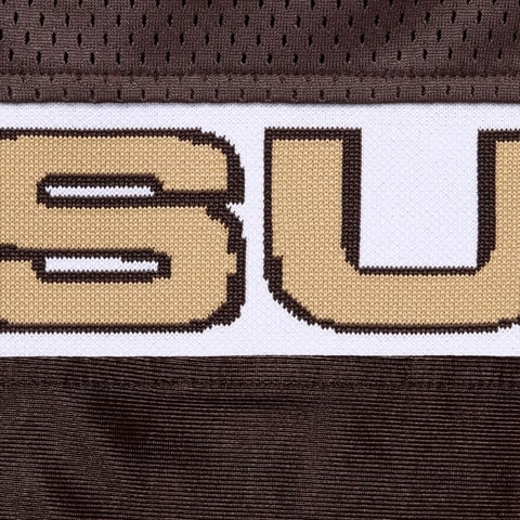 Supreme Jacquard Rib Football Jersey - Brown