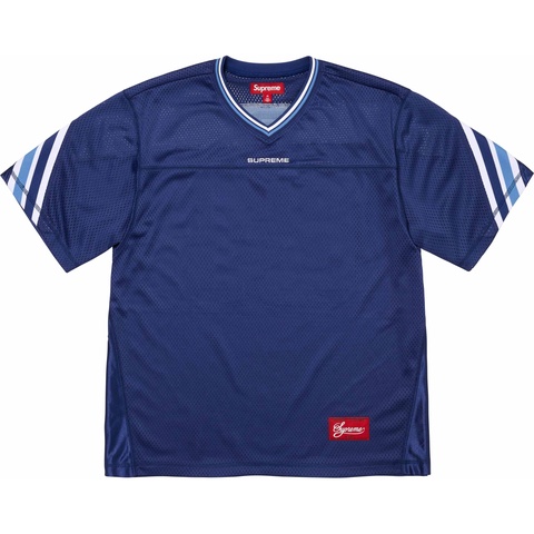 シャツ JACQUARD RIB FOOTBALL JERSEY Jacquard Rib Football Jersey - fall/winter 2024 - Supreme