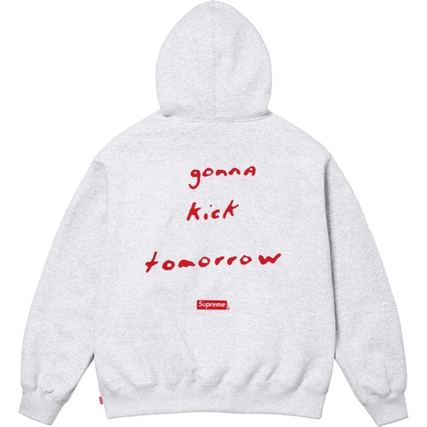 Supreme Jane's Addiction Hooded Sweatshirt - Ash Grey