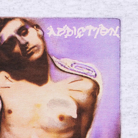 Supreme Jane's Addiction Hooded Sweatshirt - Ash Grey