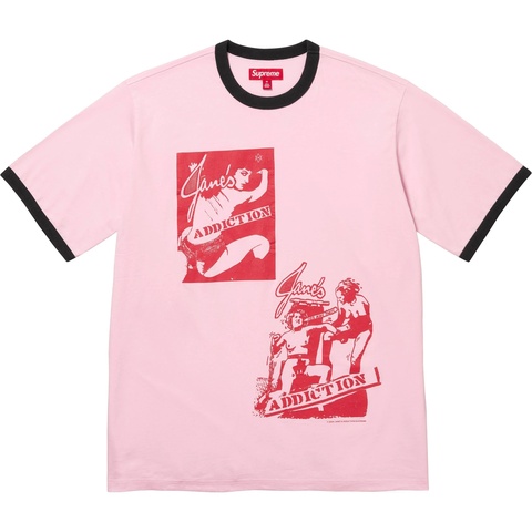 Jane's Addiction Ringer Tee - fall/winter 2024 - Supreme