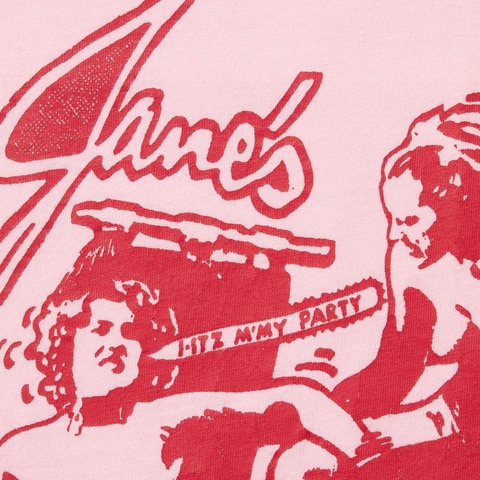 Supreme Jane's Addiction Ringer Tee - Pink