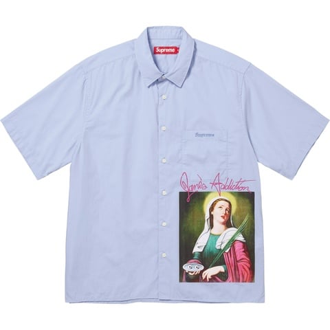 Supreme Jane's Addiction S/S Shirt - Light Blue