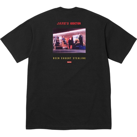 Supreme Jane's Addiction Stealing Tee - Black