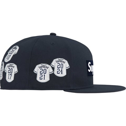 SUPREME Jerseys Box Logo New Era キャップ Supreme Jerseys Box Logo New Era Fitted Hat Green - FW24 - US