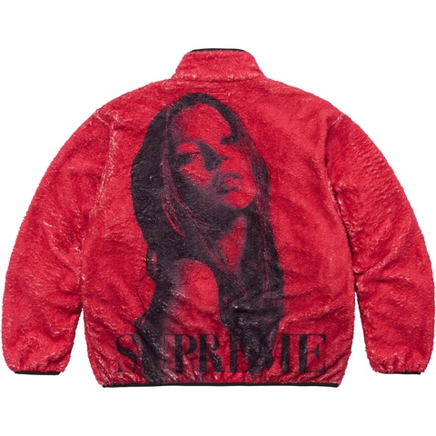 Supreme Kate Moss Fleece Jacket - Red